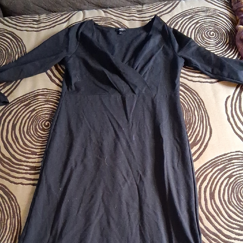Talbots Classic Black Long Sleeve Dress